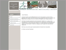 Tablet Screenshot of orthopaedie-medizentrum-olpe.de